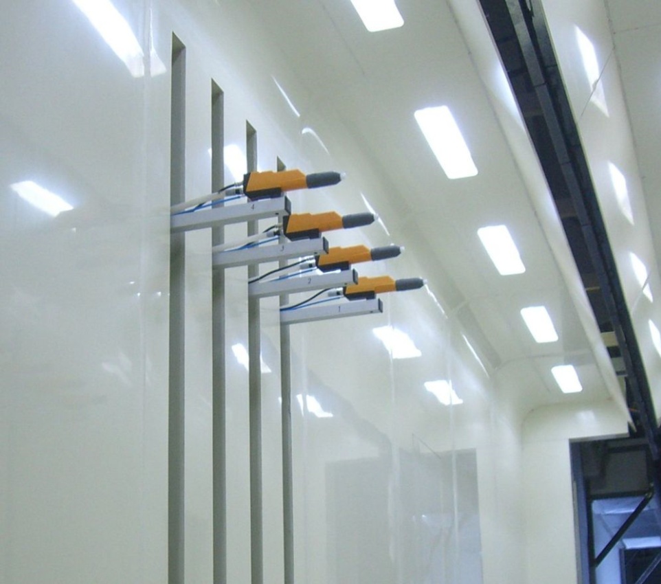 Pistola de pulverizaci&oacute;n electrost&aacute;tica para equipos de recubrimiento en polvo